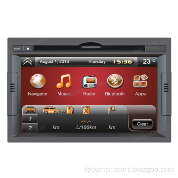 7 Inch TFT LCD Touch Screen Car DVD GPS Navigation System for Peugeot 3008 with Bluetooth+Radio+iPod+Video